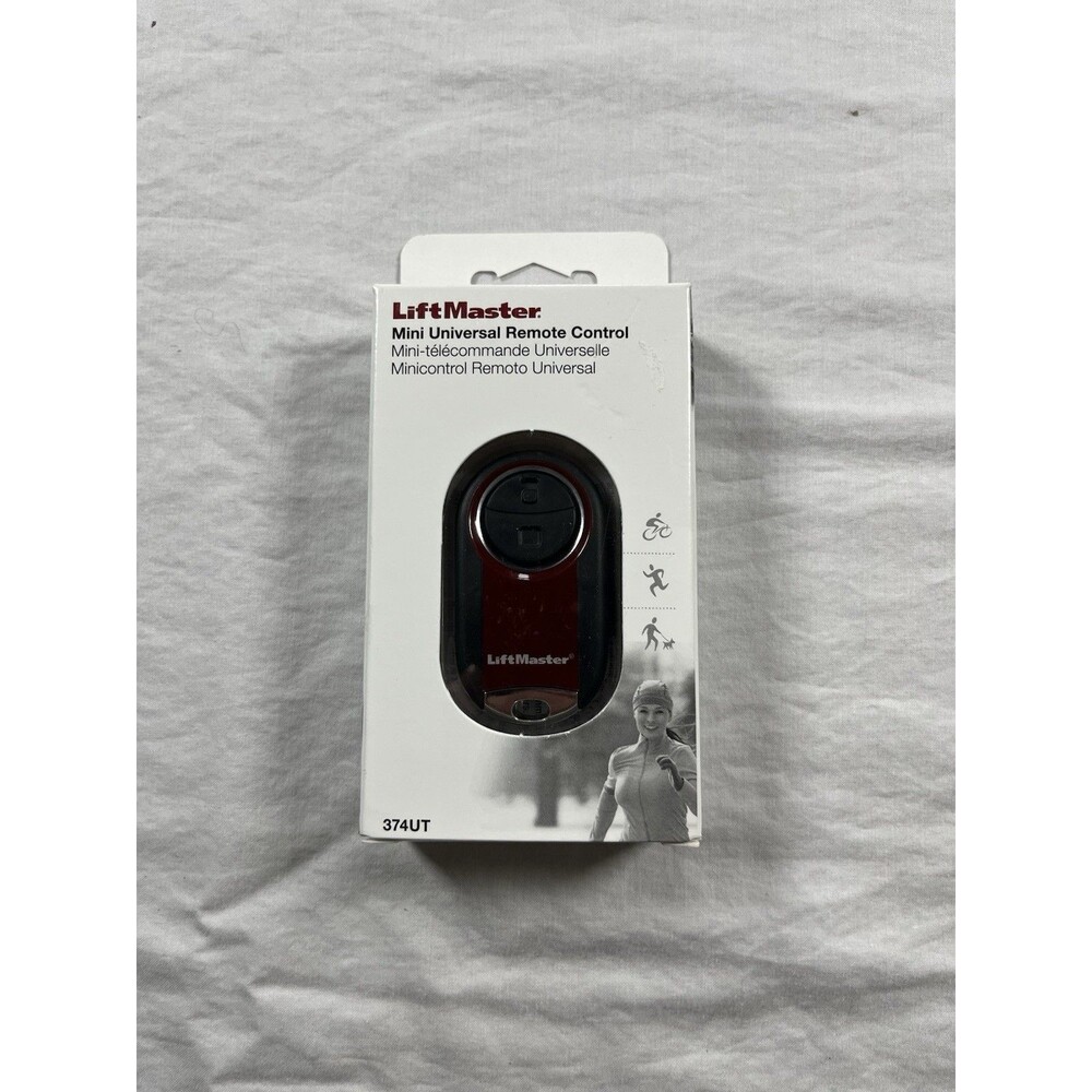 LiftMaster 374UT Mini Universal Garage Door Opener Remote Control Keychain NEW